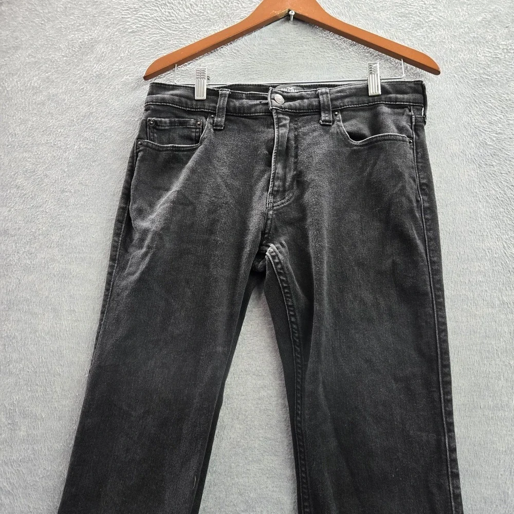 Hollister Men Jeans 32X32 Black Denim 30